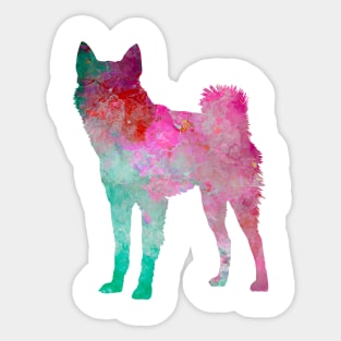 Finnish Spitz  in watercolor Sticker